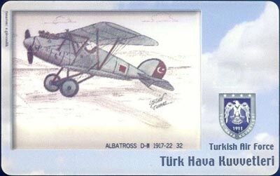 Turkish Air Force Albatross D-lll 1917