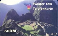 Twister Talk Telefonkarte 50 DM