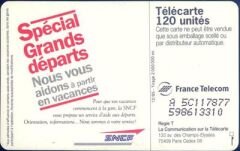 SNCF Special Grands departs 120