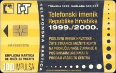 Republike Hrvatske 1999 2000  100