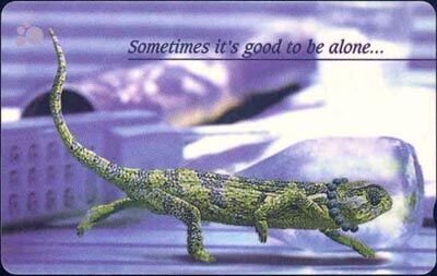 Sometimes it s good to be alone